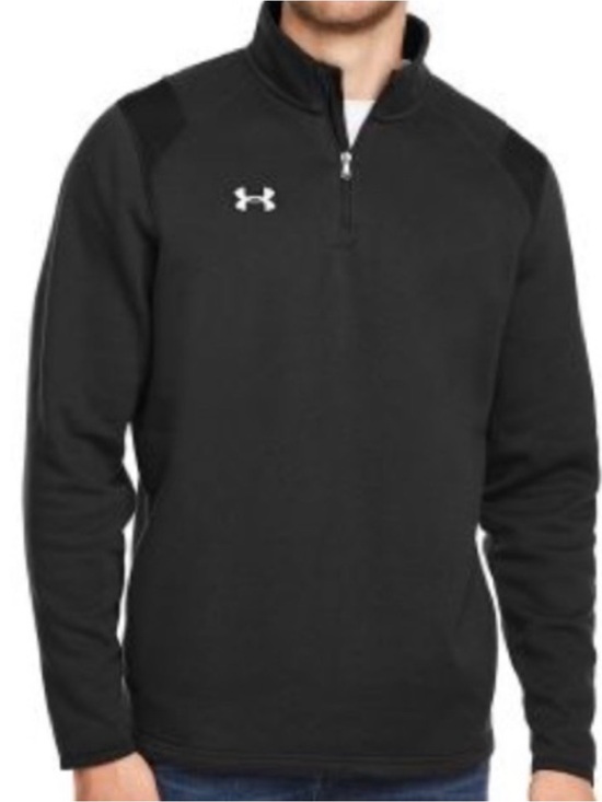Under Armour Other - UNDER ARMOUR Men’s Black Light Weight Quarter Zip Pullover Size XXL Athletic